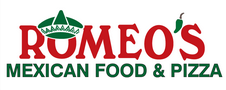 Romeo's Mexican Food and Pizza logo